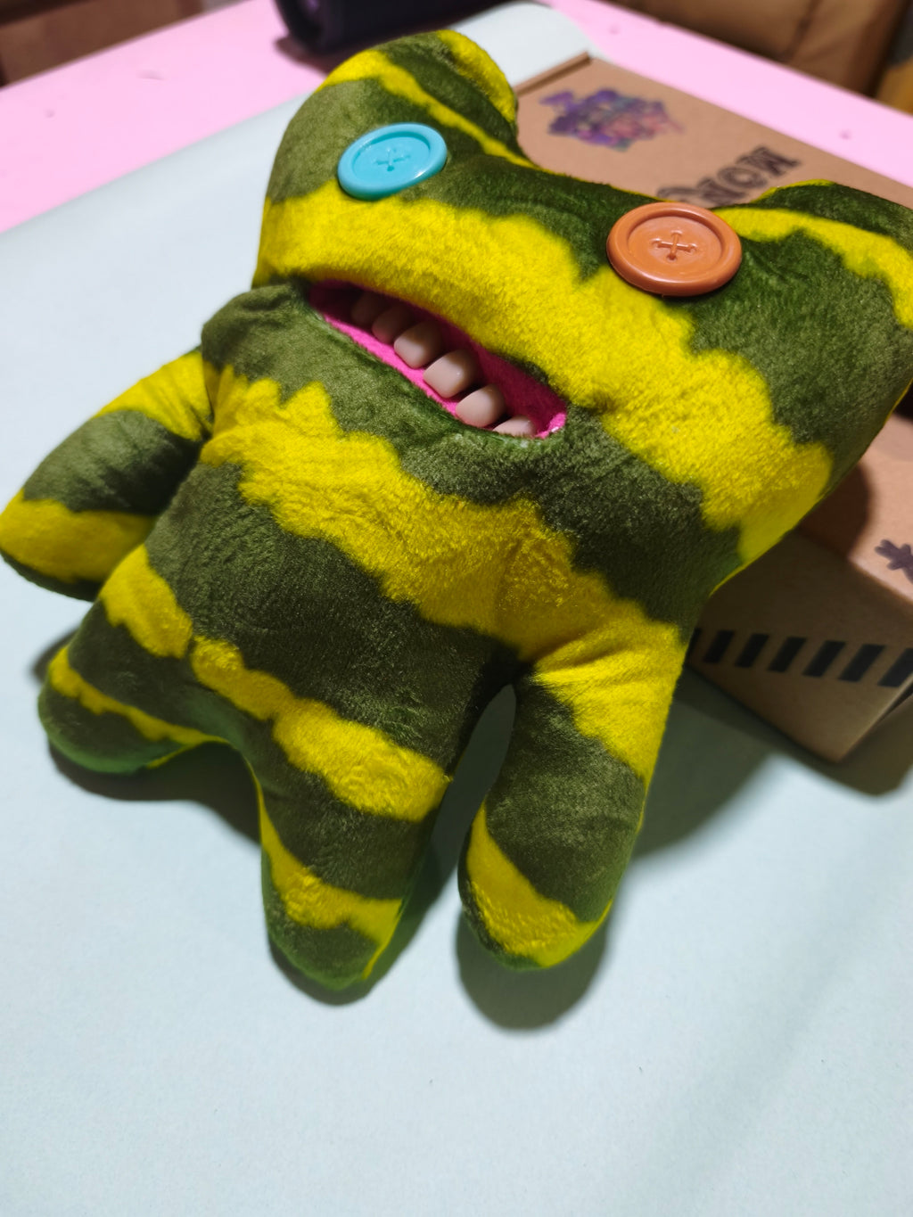 Monstruo dientón  green tipo fuggler