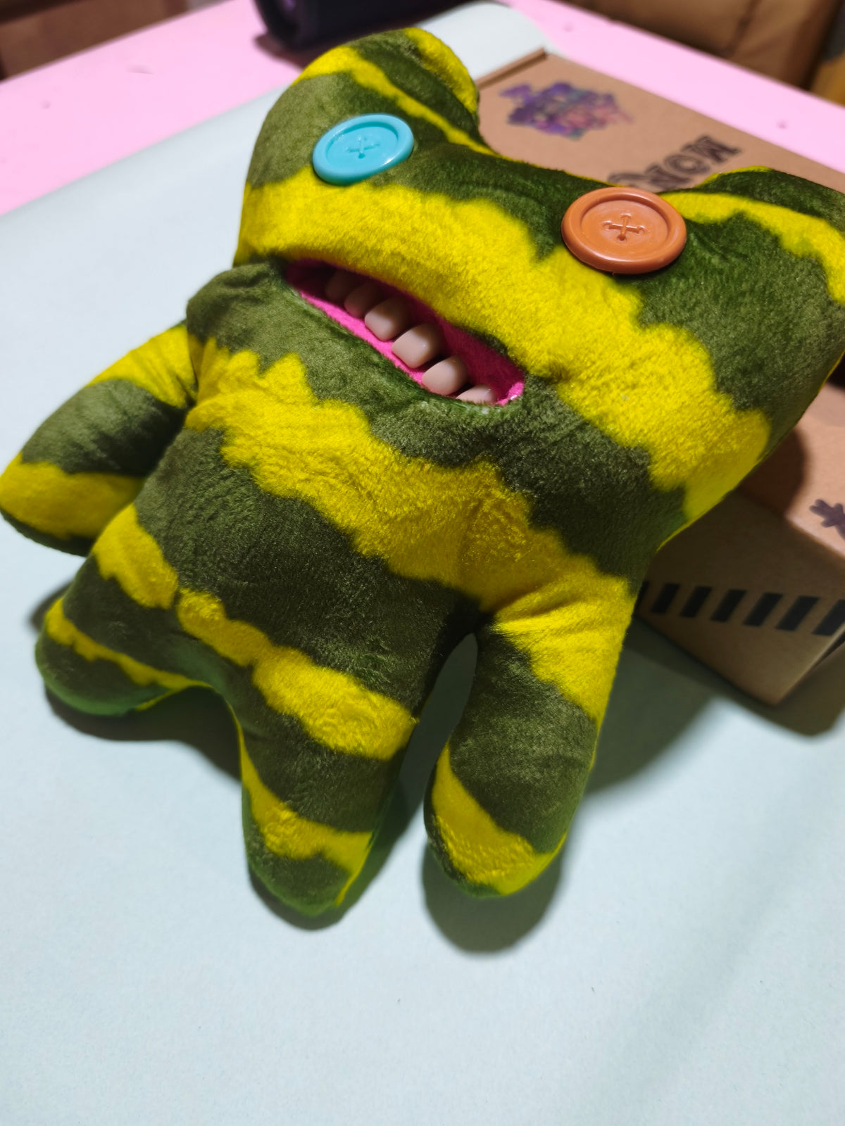 Monstruo dientón  green tipo fuggler
