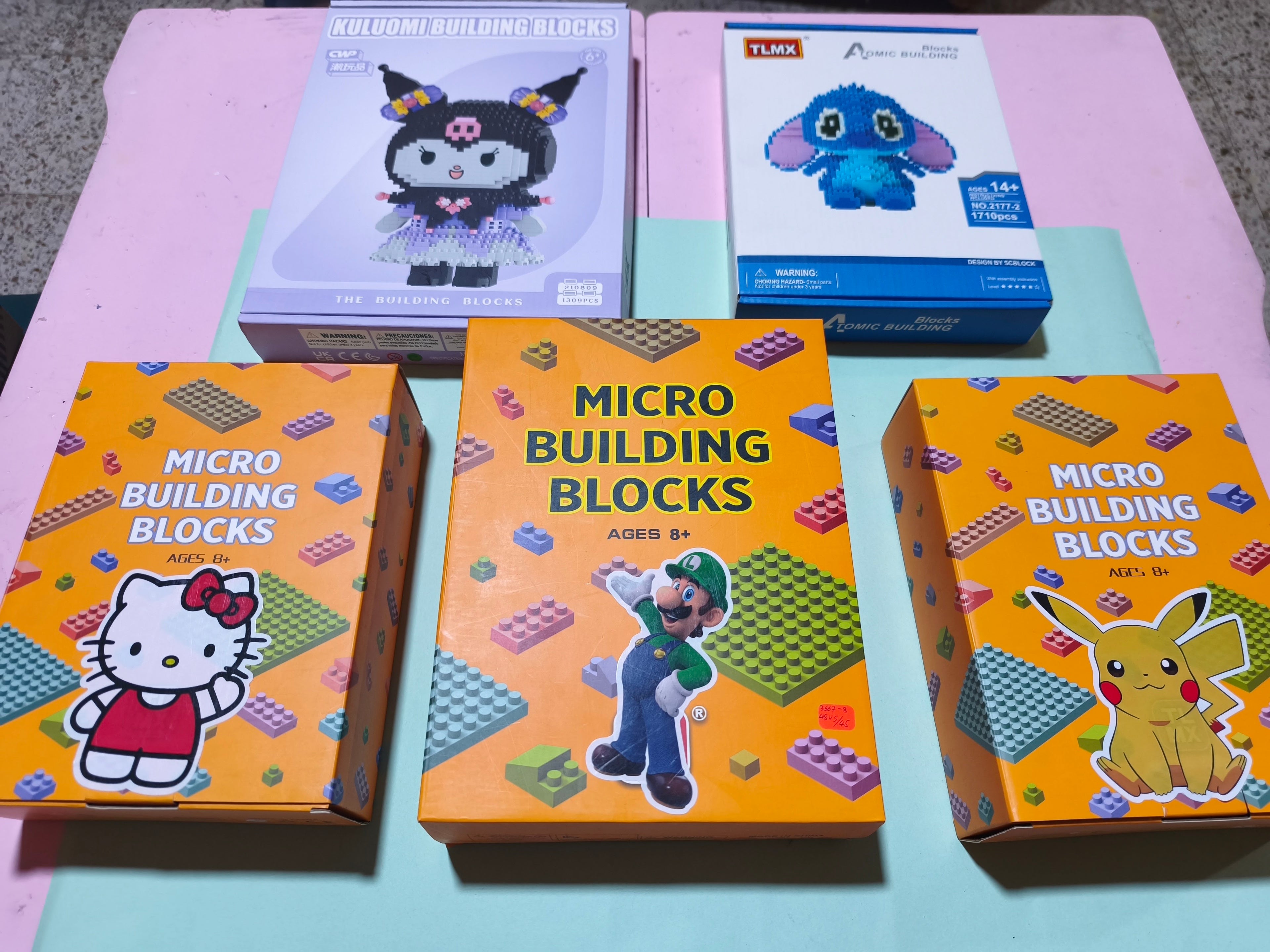Bloques tipo Mini LEGO